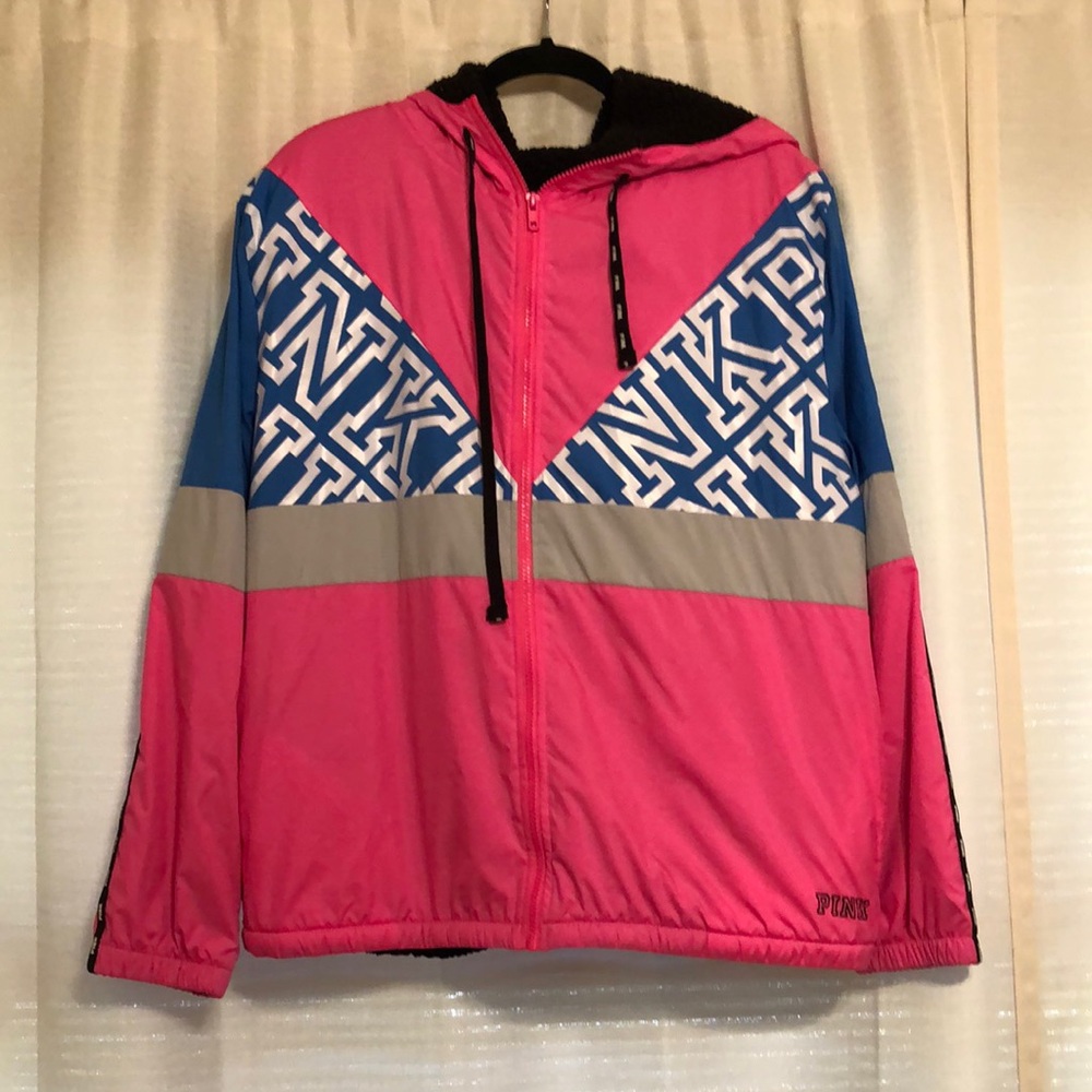 FLEECE LINED PINK JACKET